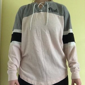 ‼️LAST CHANCE ‼️ PINK tie up long sleeve